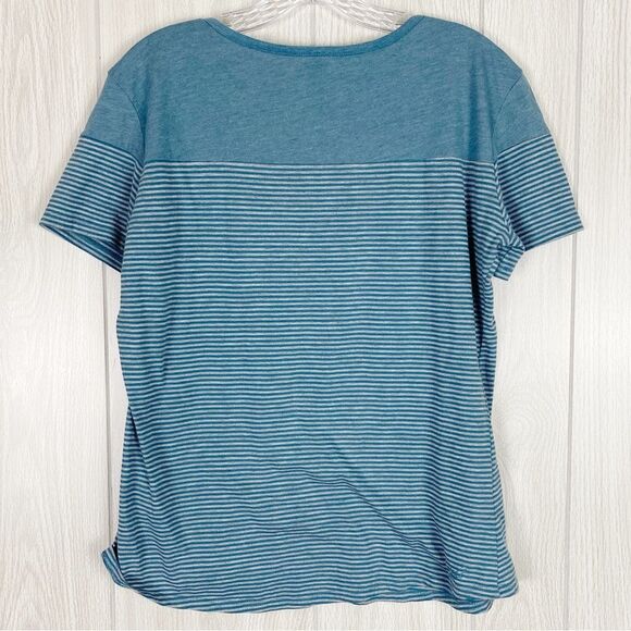 *Kuhl Blue Striped Short Sleeve Tee* - Picture 2 of 10
